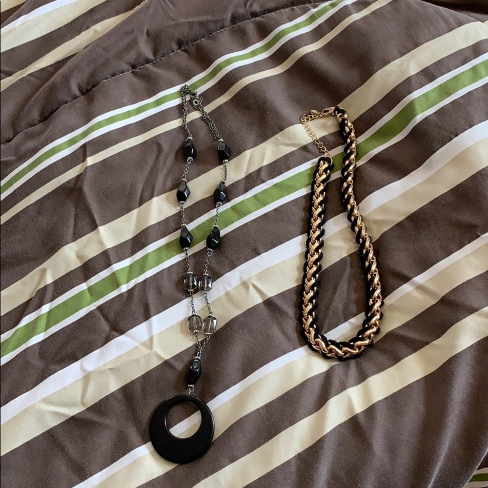 two necklaces